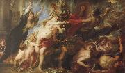 Peter Paul Rubens The moral of the outbreak of war USA oil painting artist